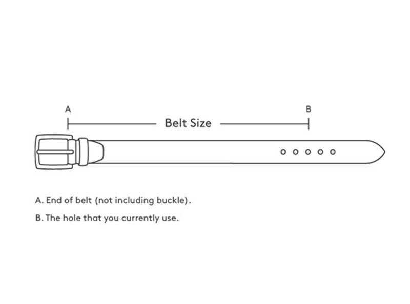 Basket Weave Straight Belt