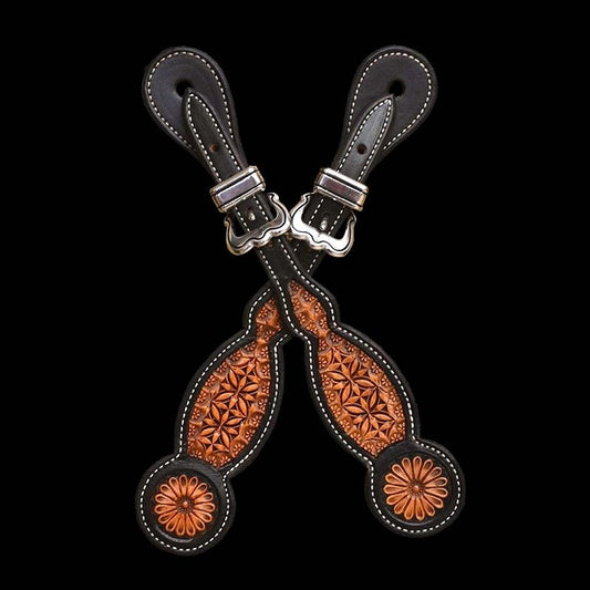 STRAIGHT DOUBLE CROSS SPUR STRAP