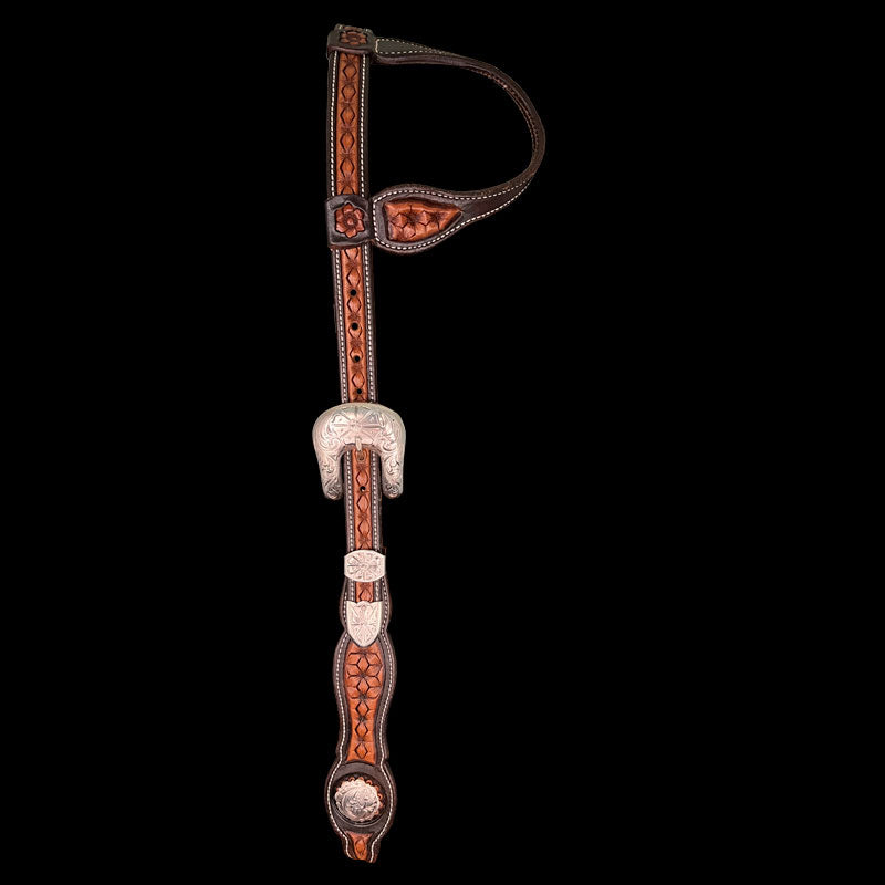 SE Ryan Flower w/Large Silver Buckle