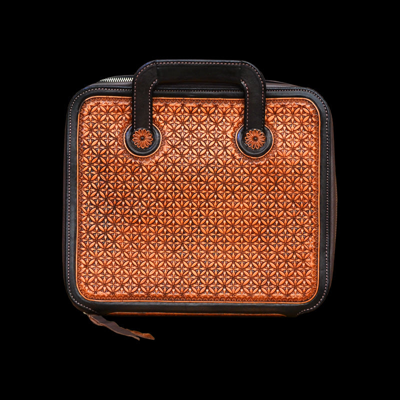 Double Cross Zipped Ring Binder