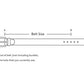 Double Cross Tapered Belt
