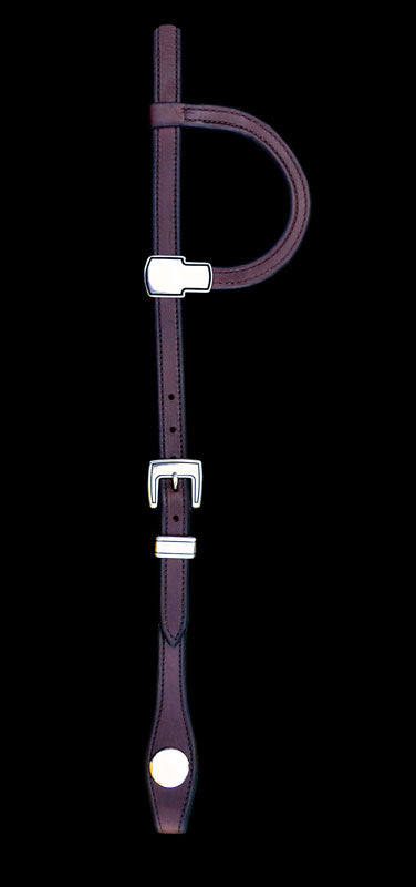 Bordeaux Headstall with Stainless Steel Buckles