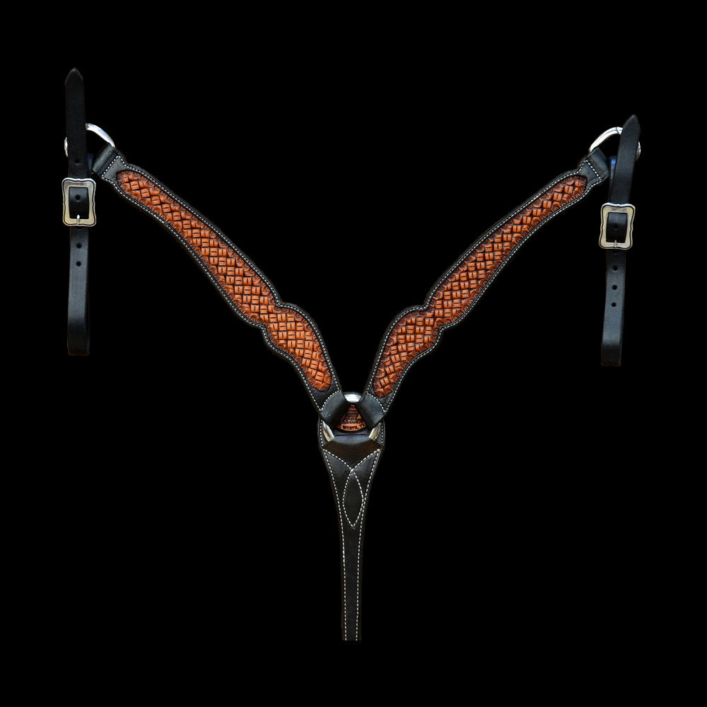 SHAPED DOUBLE WEAVE BREAST COLLAR